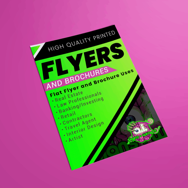 Flat Flyers and Brochures - Image 2